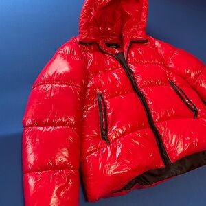 Sam Edelman Shiny Red Jacket